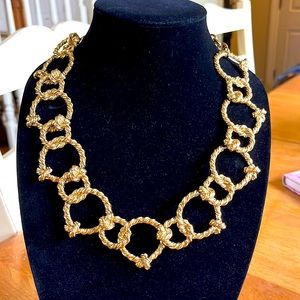 Beautiful Kenneth J. Lane Nautical Gold Necklace